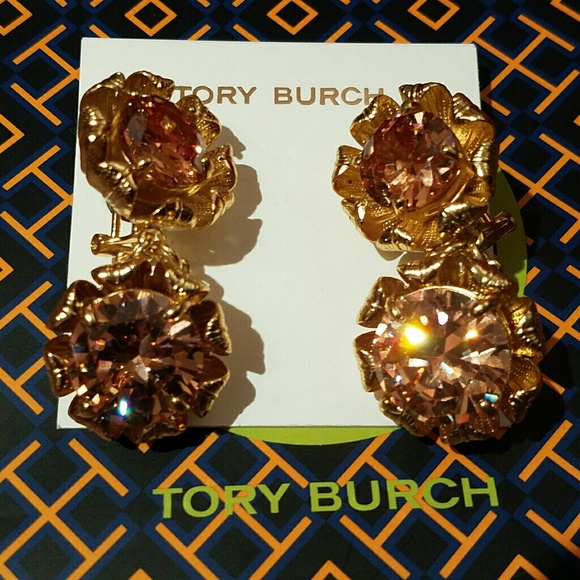 Tory burch Leah drop earrings - Picture 2 of 3